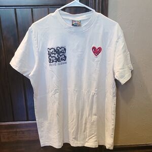 White Graphic T-Shirt